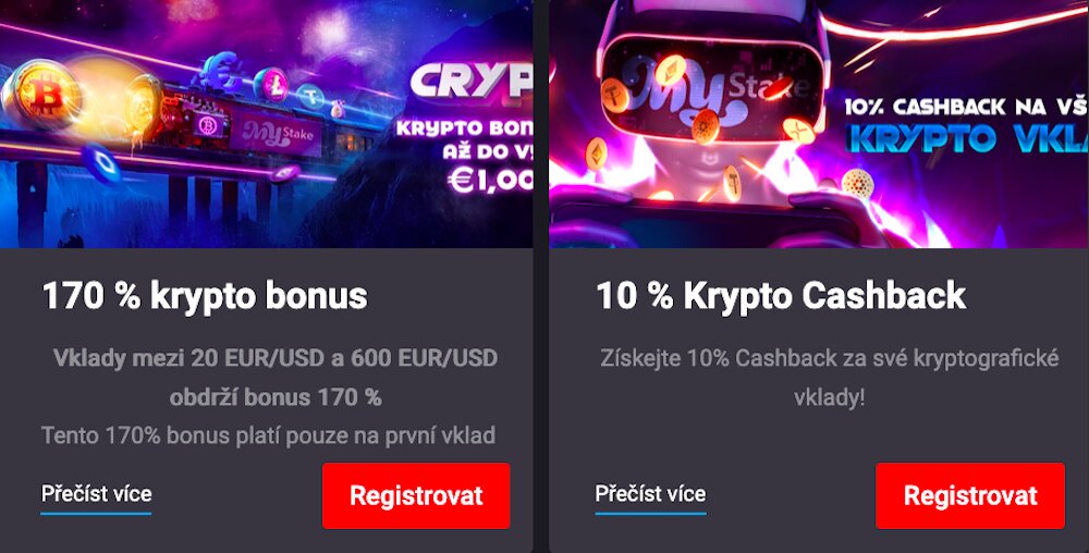 MyStake bonusy duben 2025