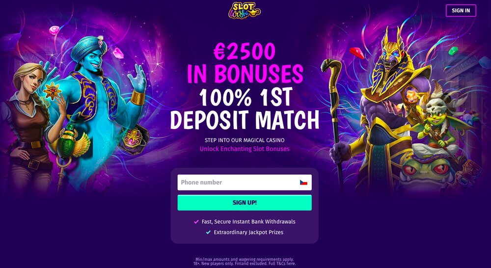 Slot Wish uvítací bonus
