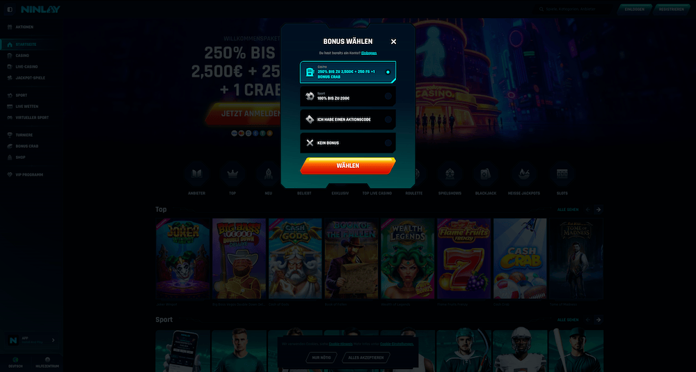 87075 Ninlay Registrierung