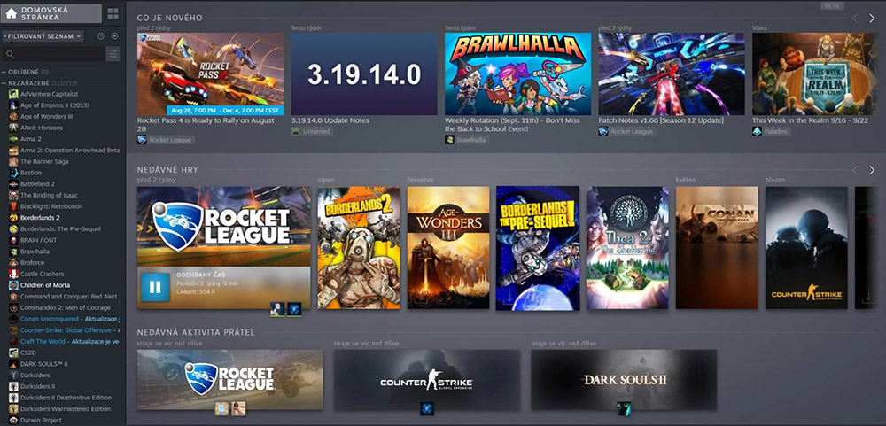 Sdílení knihovny na Steamu [Jak funguje sdílení her na Steamu?]