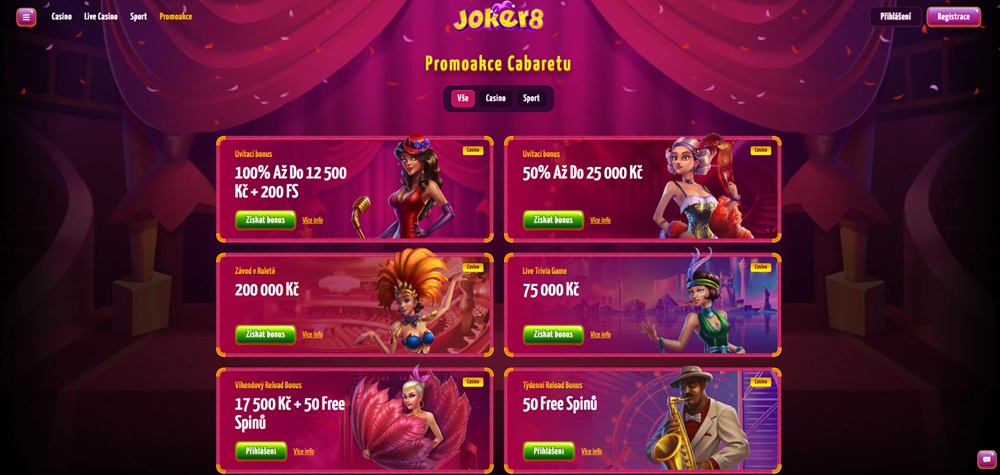 Joker8 free spiny