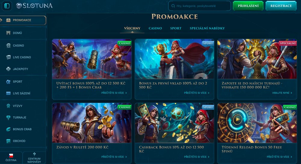 Slotuna bonusová nabídka květen 2025