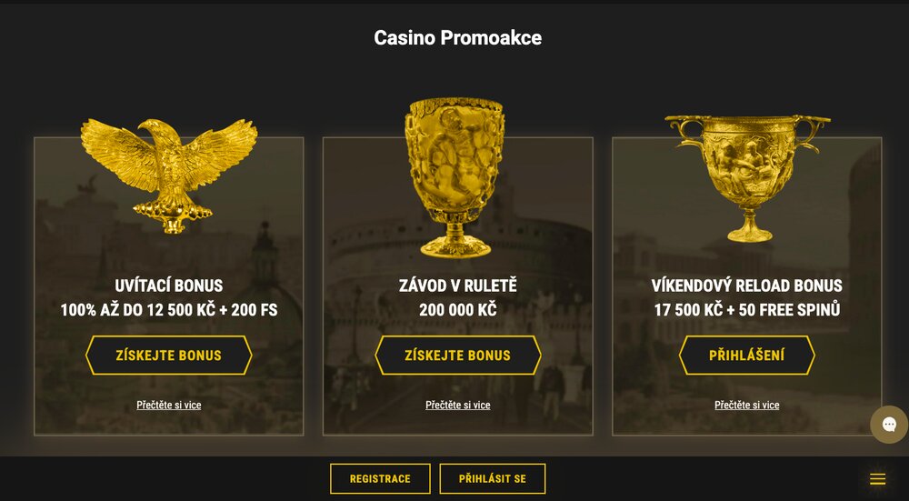 Casinoly bonusy s free spiny