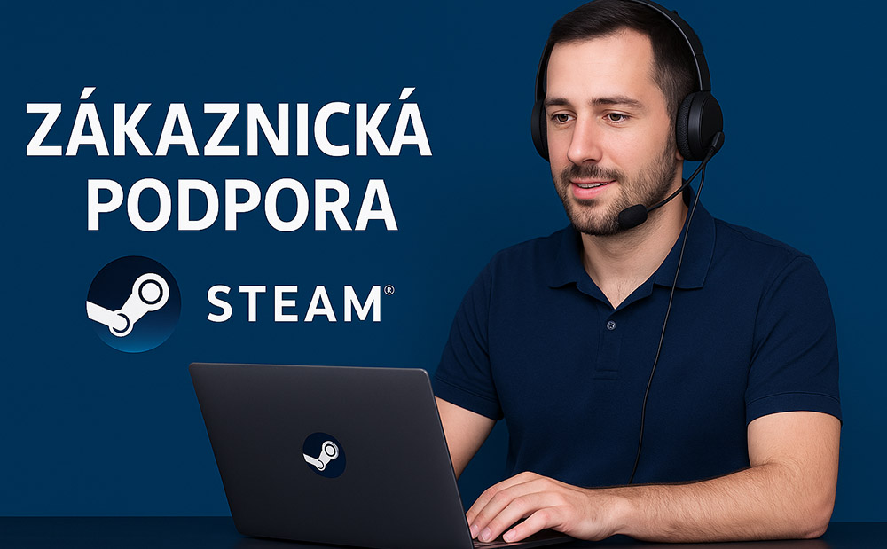 Zákaznická podpora Steam úvod