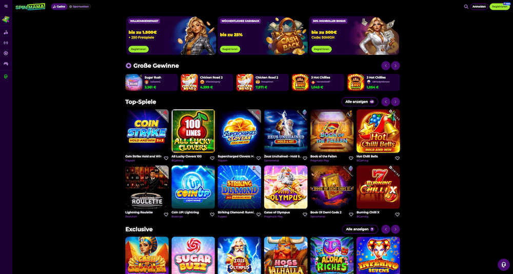 73376 Spinmama Casino DE