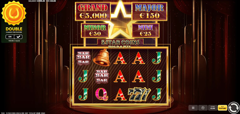 5 Star Coins: Hold & Win