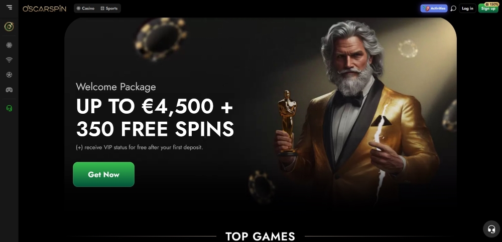 Oscarspin online casino provides massive library of games, generous bonuses, and tournaments to entertain their players
