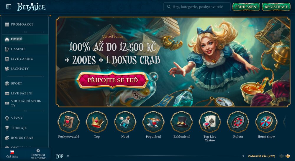 BetAlice Willkommenspaket