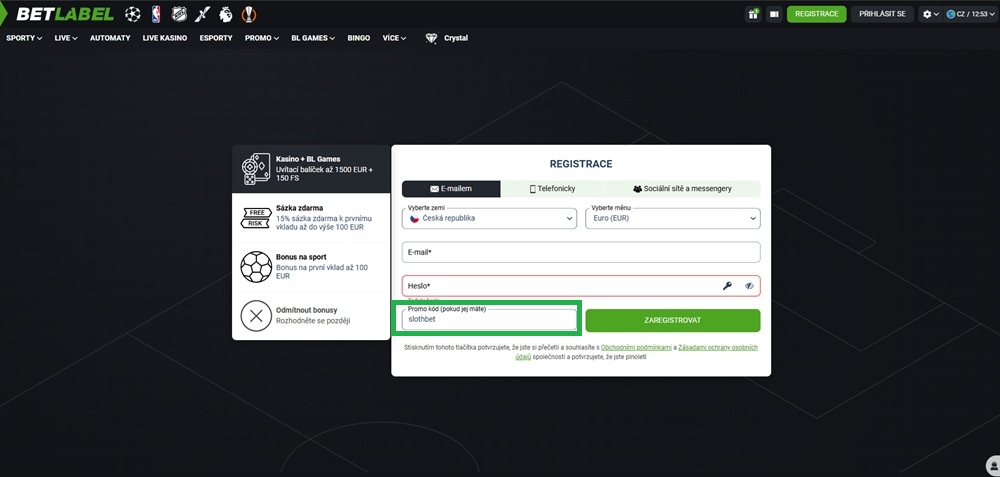 casino bez nutnosti vkladu uvodni