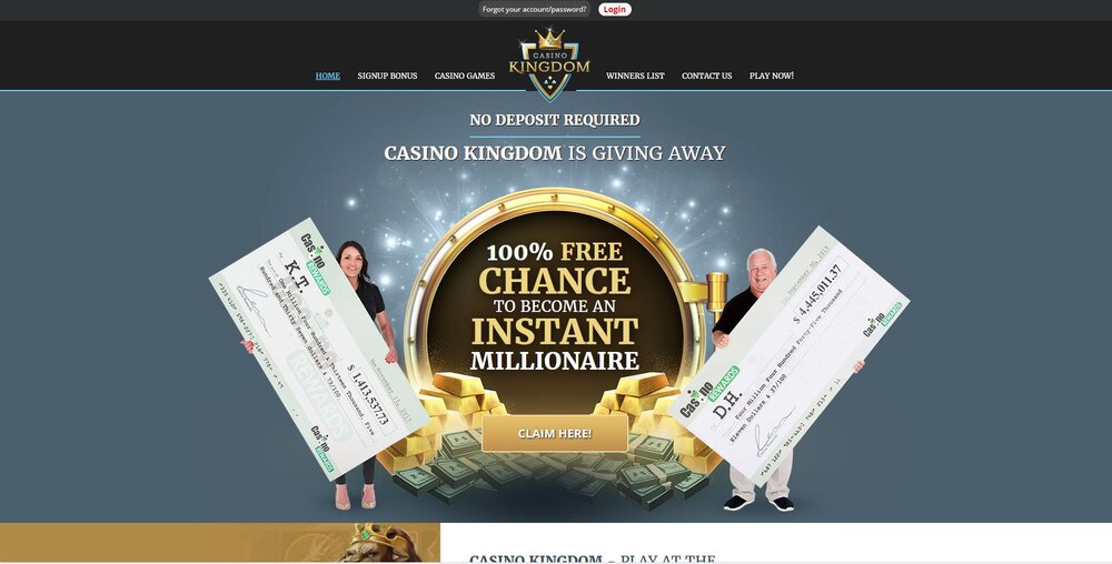 casino kingdom no deposit bonus