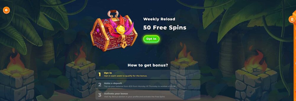 wazamba free spins