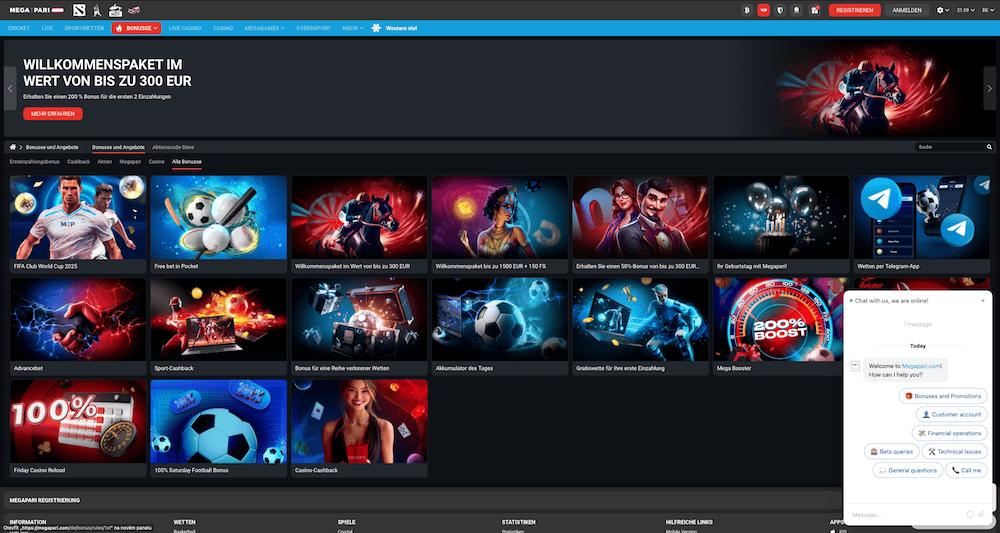 40369 Megapari Live Chat
