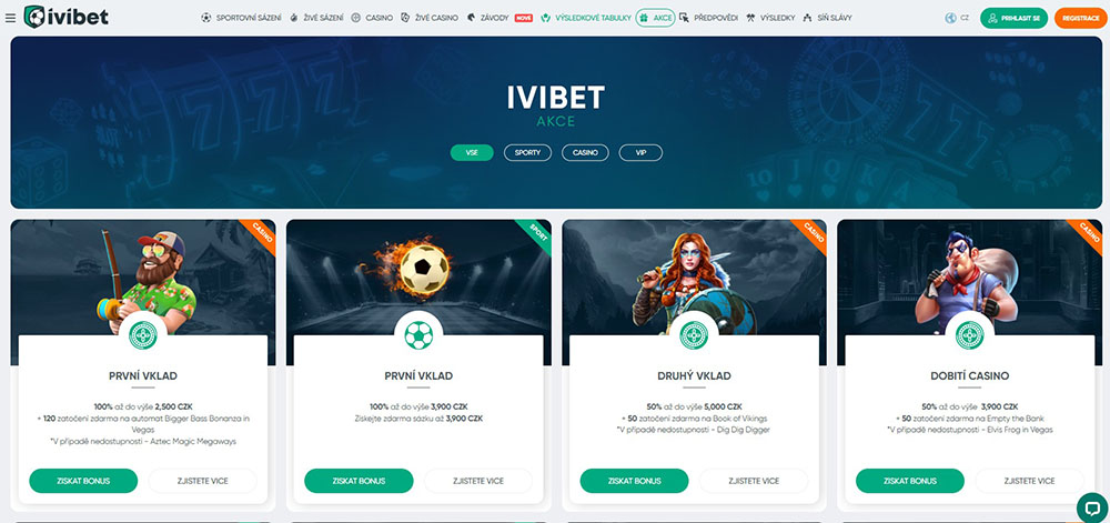 Ivibet bonusy [červen 2025]