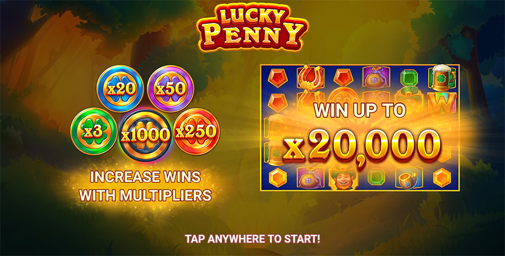 LuckyPenny slot herního vývojáře 3 Oaks Gaming najdete v casinu SGcasino
