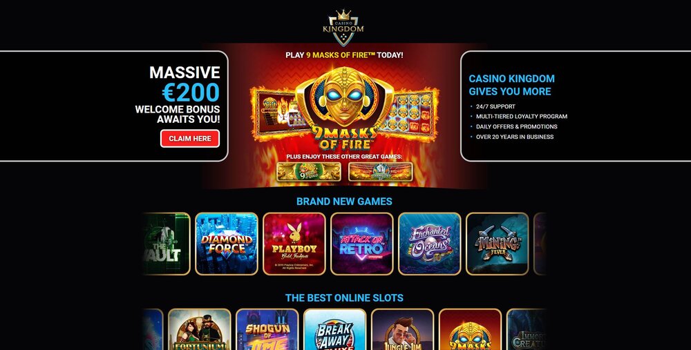 casino kingdom free spiny