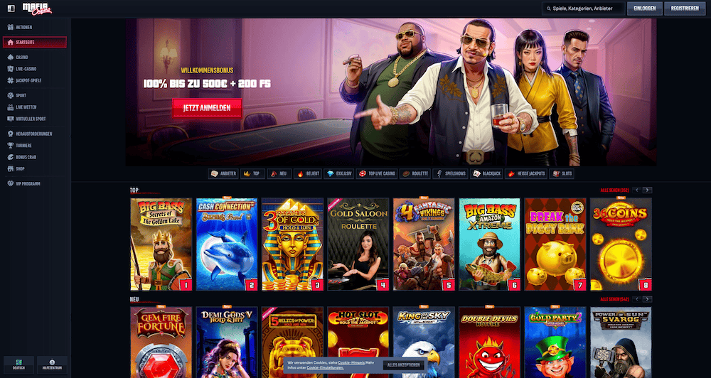 01827 MafiaCasino Casino DE