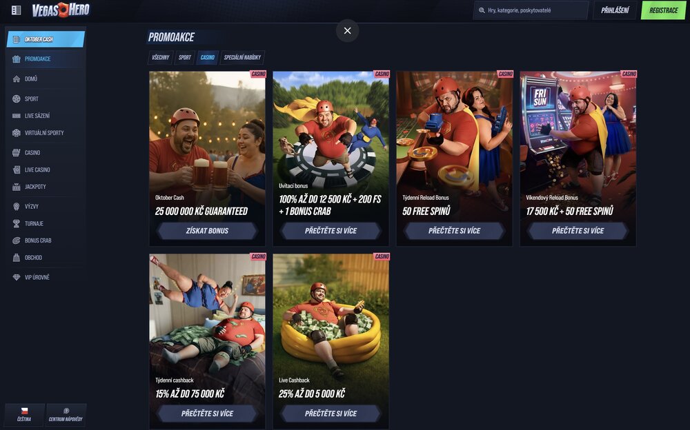 VegasHero free spiny