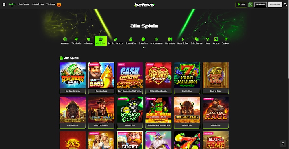 Betovo Spielautomaten