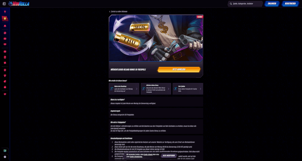 07497 Win Rolla Freispiele