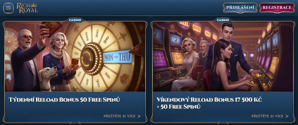 RichRoyal free spiny