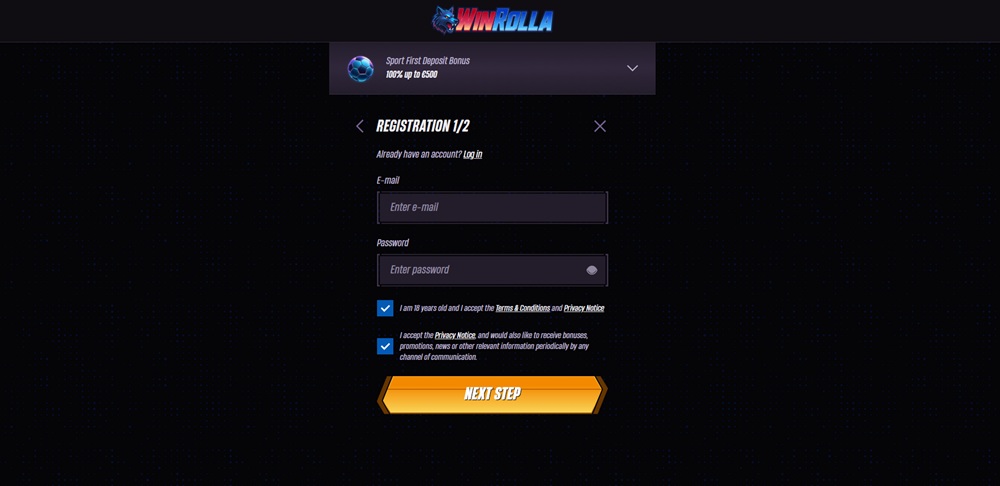 Win Rolla registration