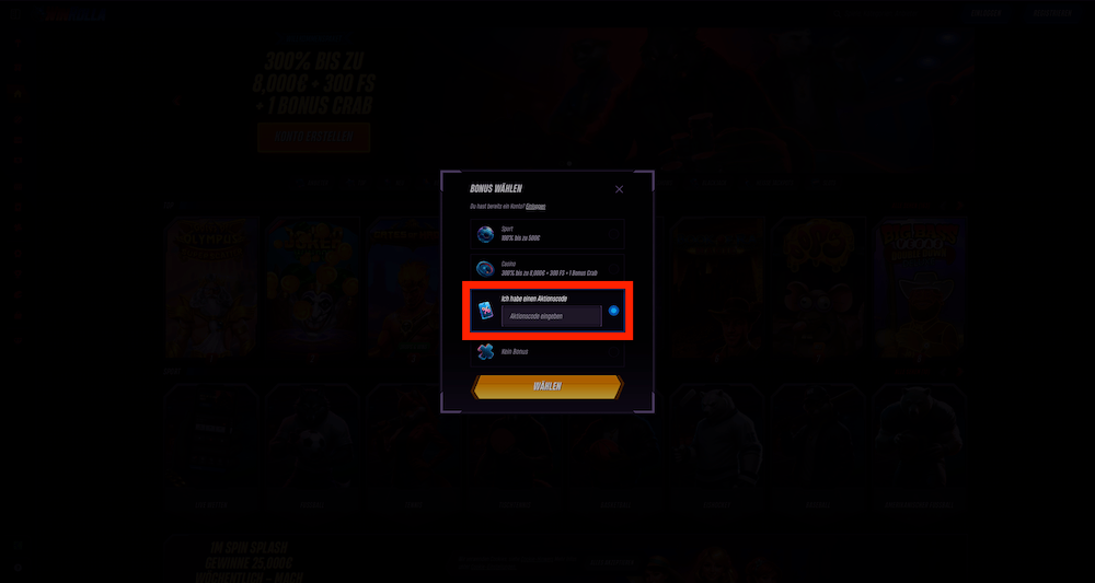 19389 Win Rolla Promo Code