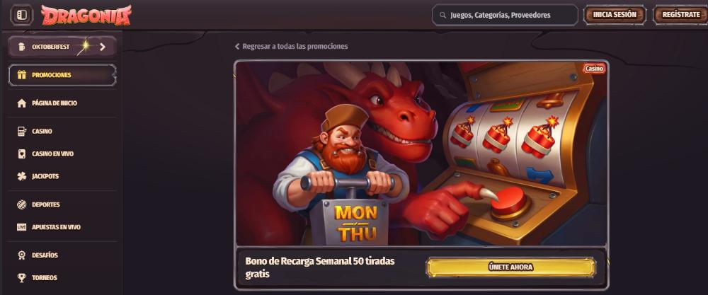 Dragonia giros gratis