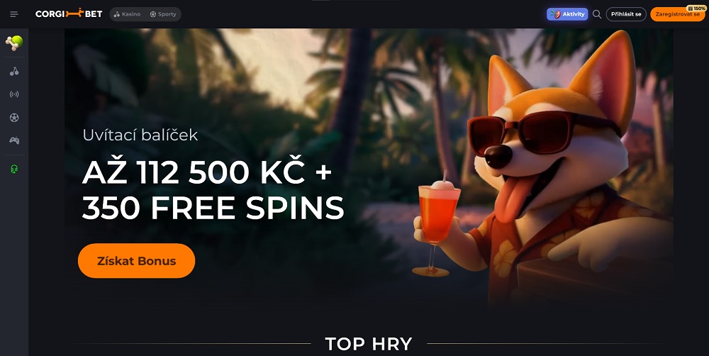 corgibet recenze casino uvodni
