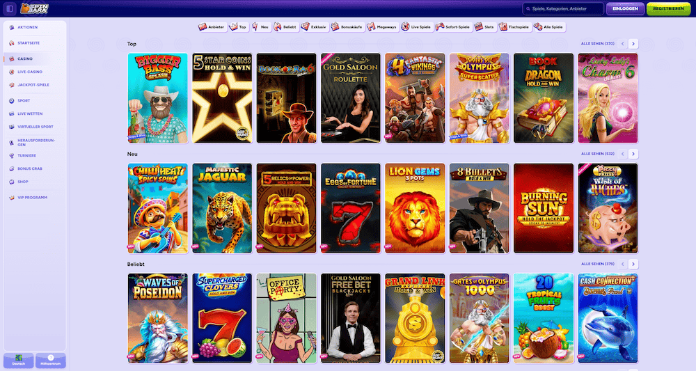 46973 Spinbara Spielautomaten