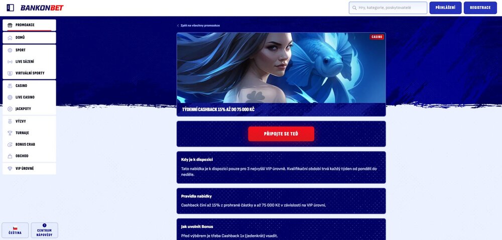 bankonbet casino cashback