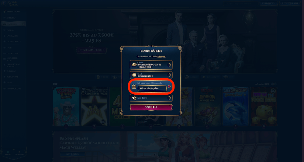 50487 RichRoyal Promo Code