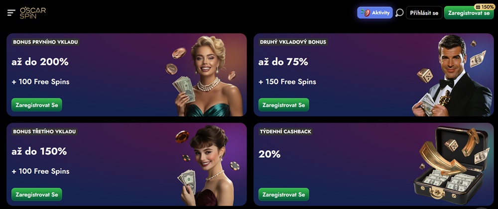 Oscarspin cashback