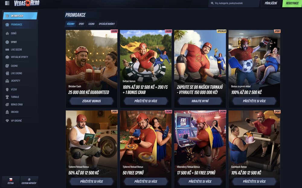 bonificaciones de VegasHero