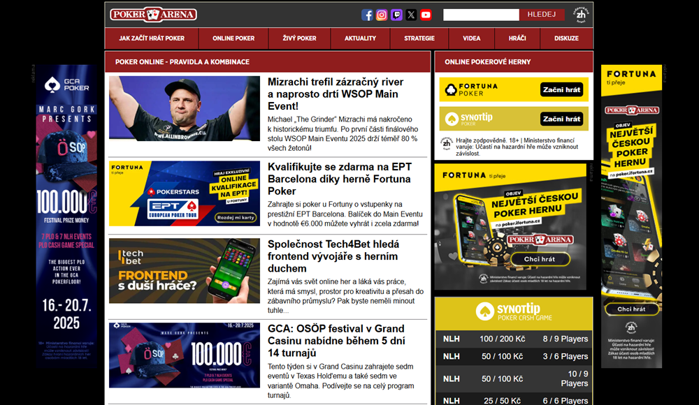 53055 Poker Arena uvodni