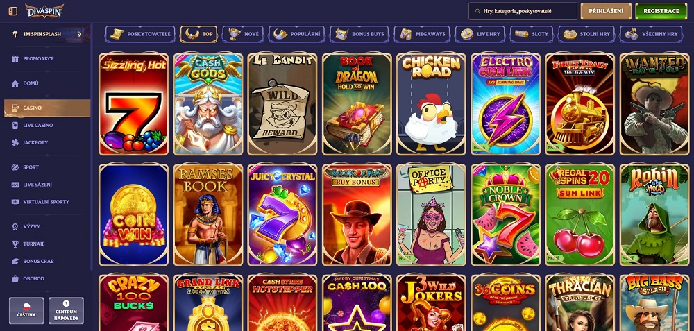 DivaSpin automaty