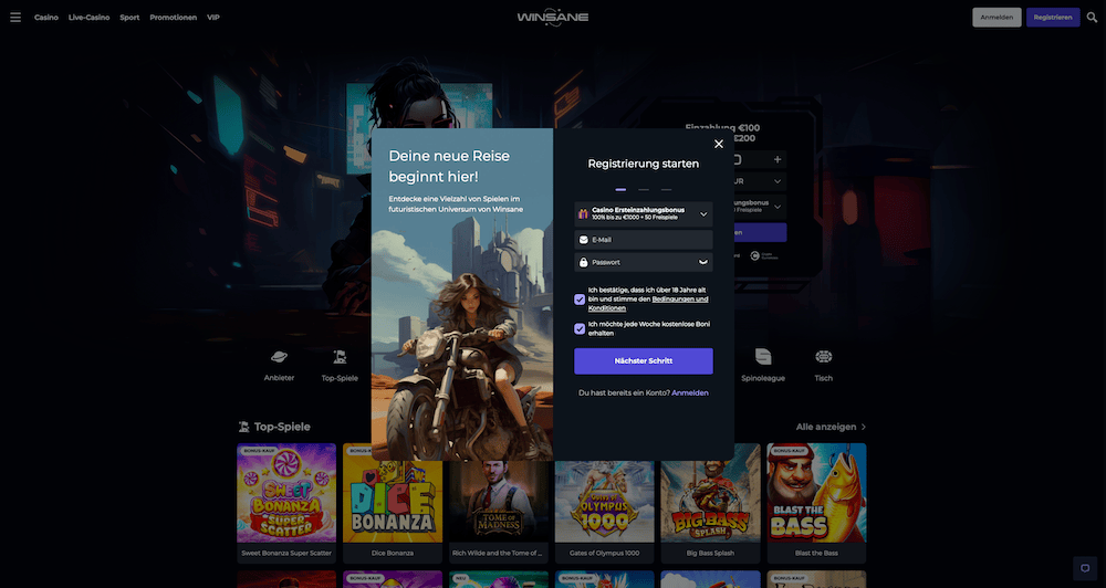 59823 Winsane Promo Code