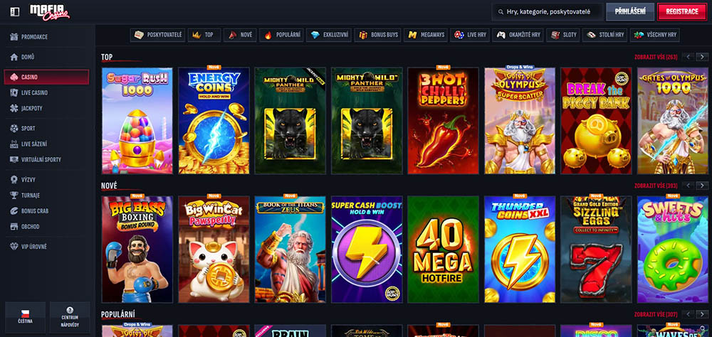 MafiaCasino automaty