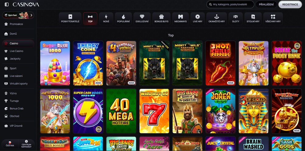 Casinova beste Spielautomaten