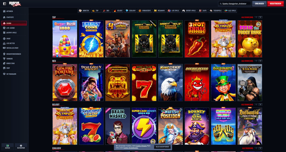 72907 MafiaCasino Spielautomaten