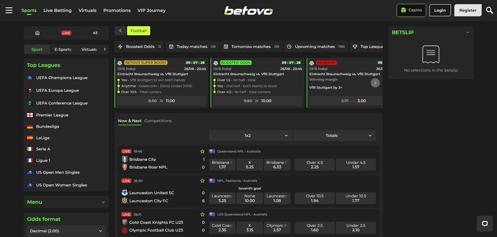 Betovo sportsbook