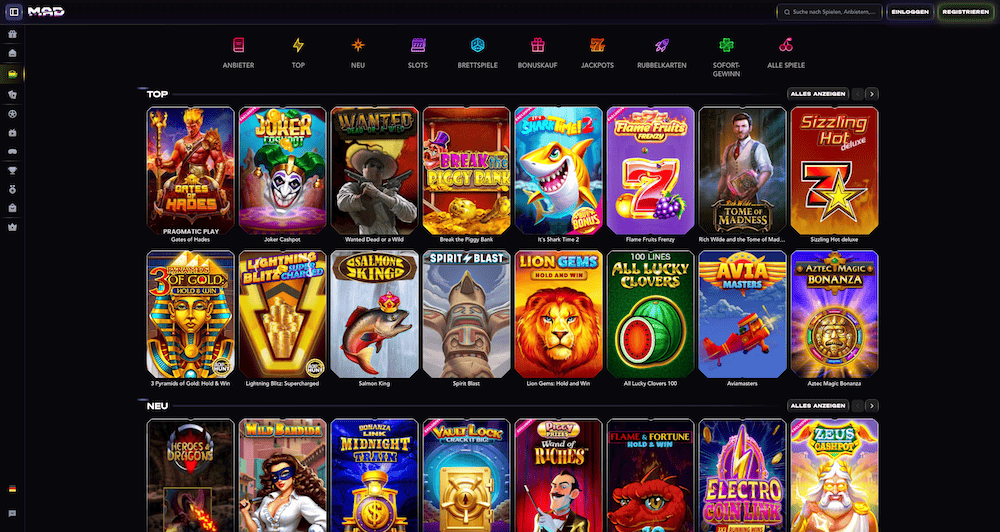 82924 MadCasino Spielautomaten