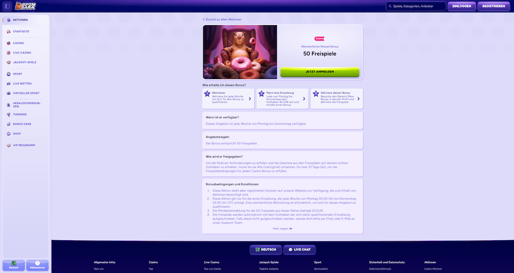 84098 Spinbara Freispiele