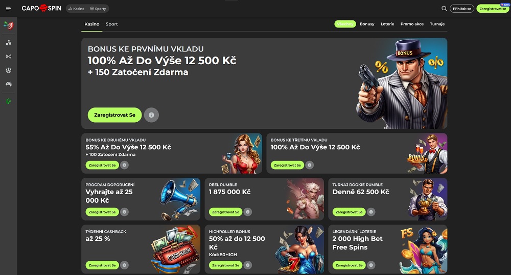 Vorschau der Boni und Promo-Aktionen mit Free Spins im Online Casino