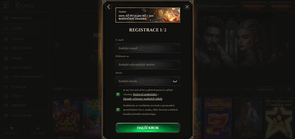 Registro en Kyngs [Guía completa para crear una nueva cuenta]