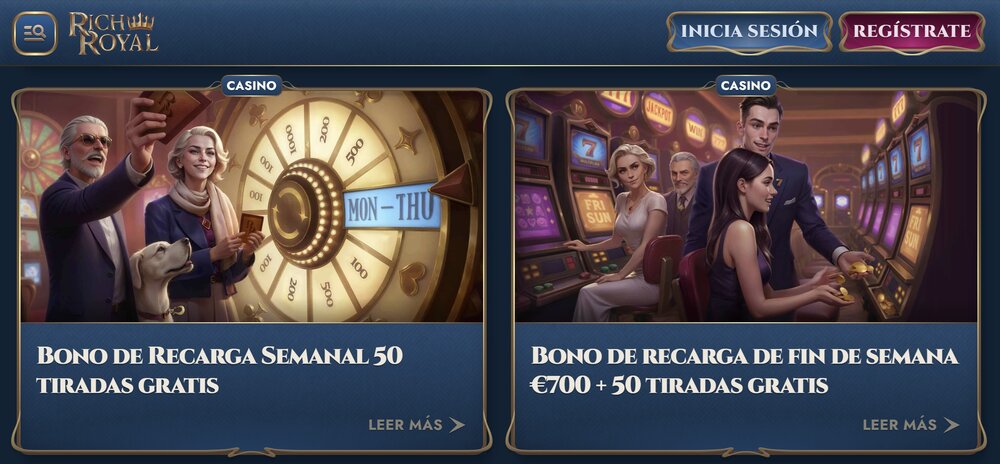 RichRoyal giros gratis