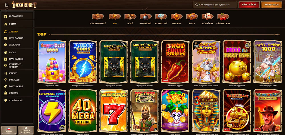 Dazardbet automaty [Přehled TOP automatů]