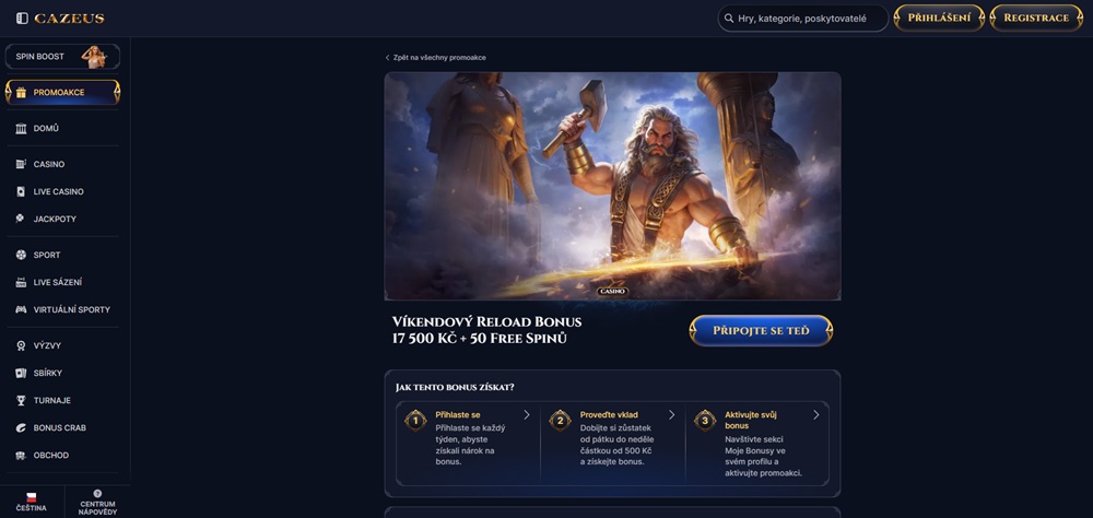  Cazeus free spiny srpen 2025