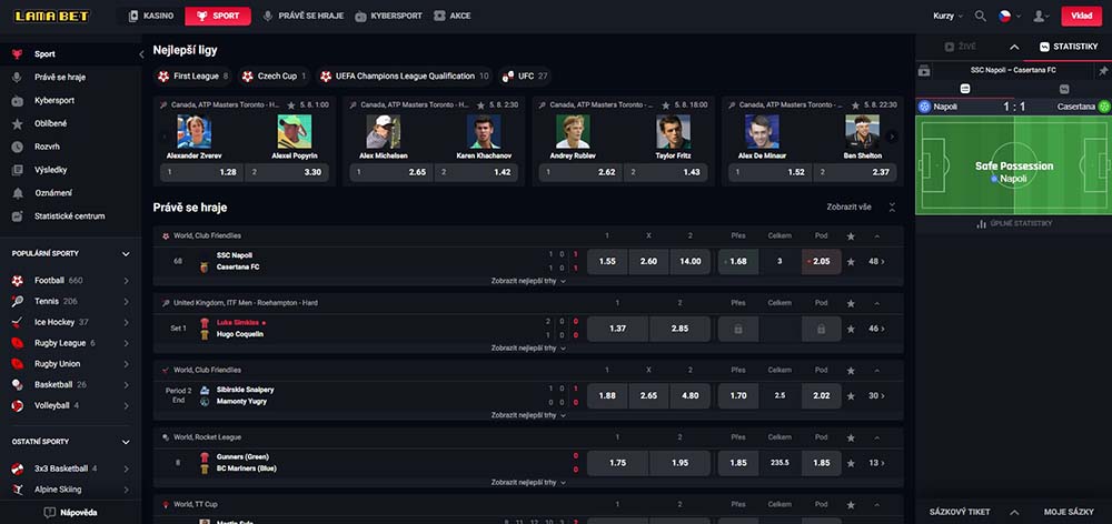 Sázková kancelář Lamabet