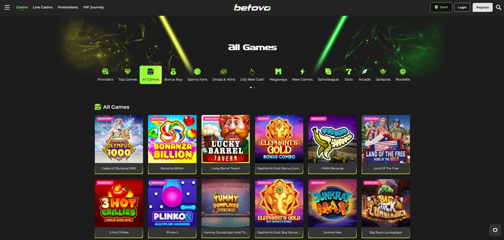 Betovo no deposit bonus