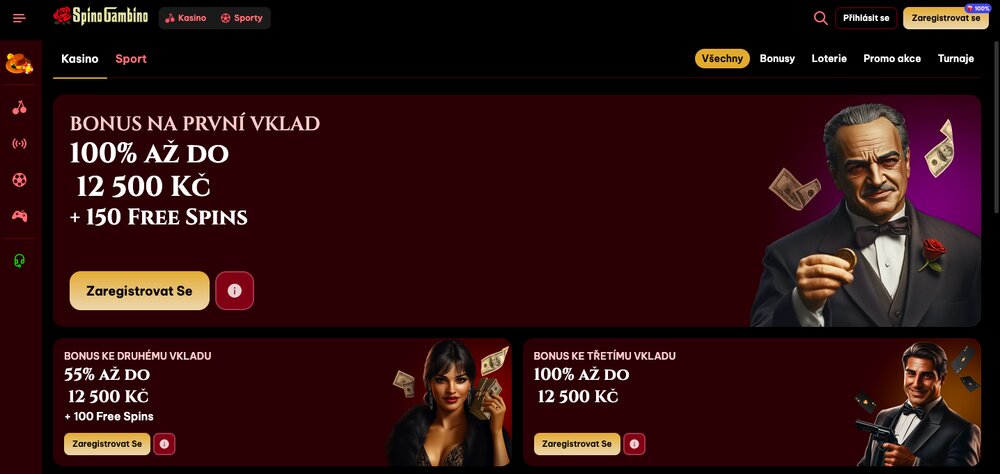 SpinoGambino Bonus mit Free Spins